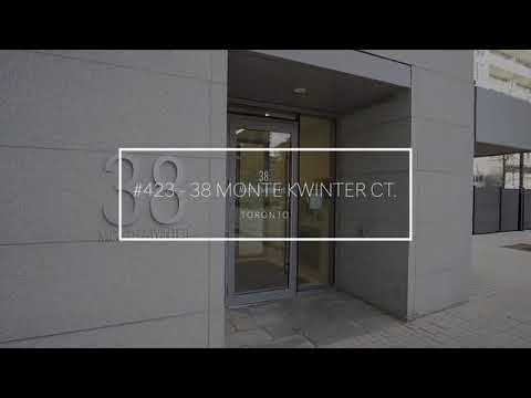 SOLD - 38 Monte Kwinter Court - Unit 423 located in Clanton Park