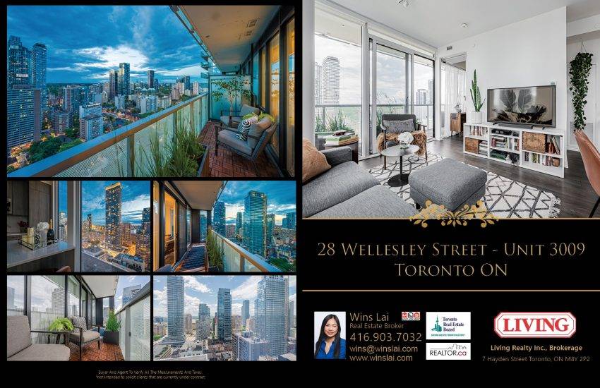 28 Wellesley Street East Unit 3009 Brochure Page 1