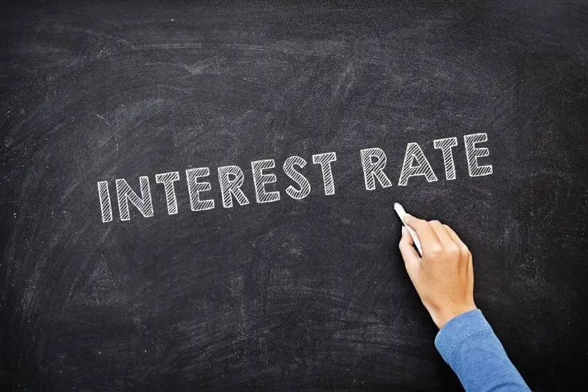 Interest Rate Hike Chalkboard
