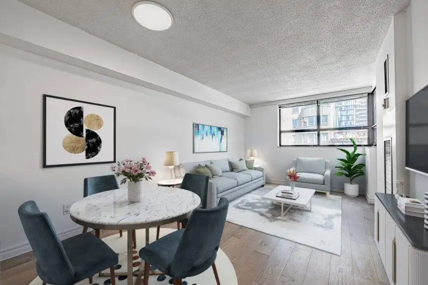 4. 120 St Patrick Suite 807 gray walls and ceiling 3d furniture