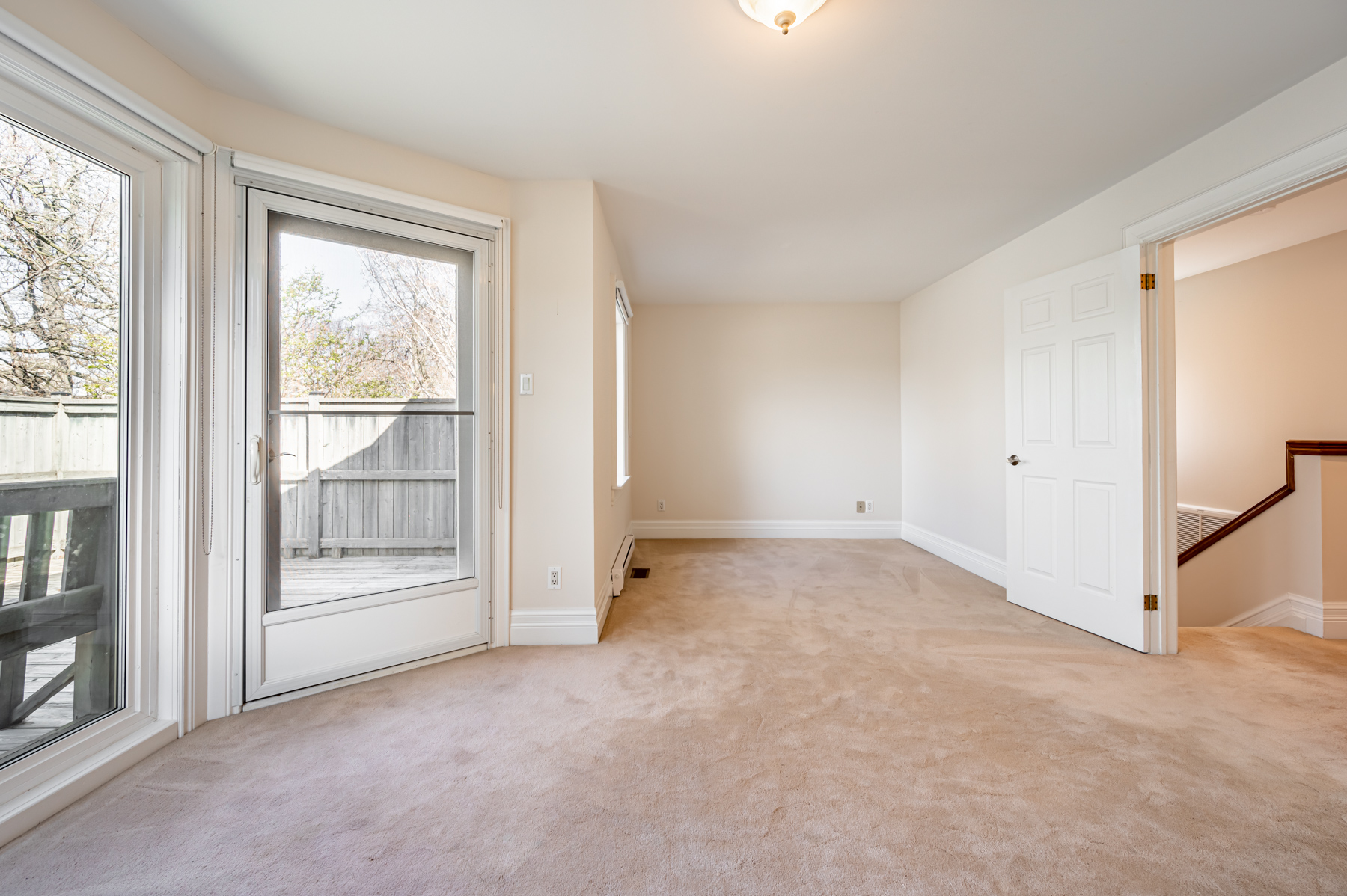 Spacious master bedroom of 98 Bedford Rd.