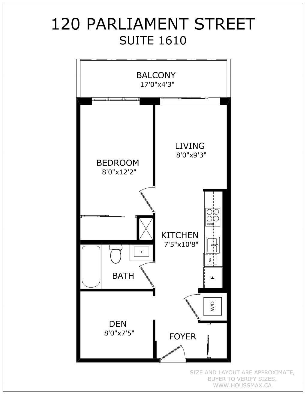 120 Parliament St Suite 1610 Floor Plans