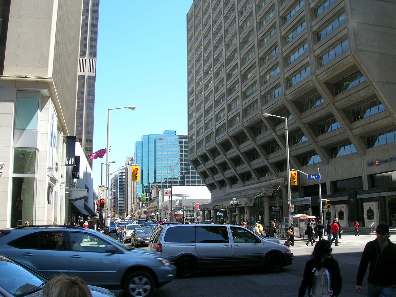Photo of Manulife Centre's outside and streets