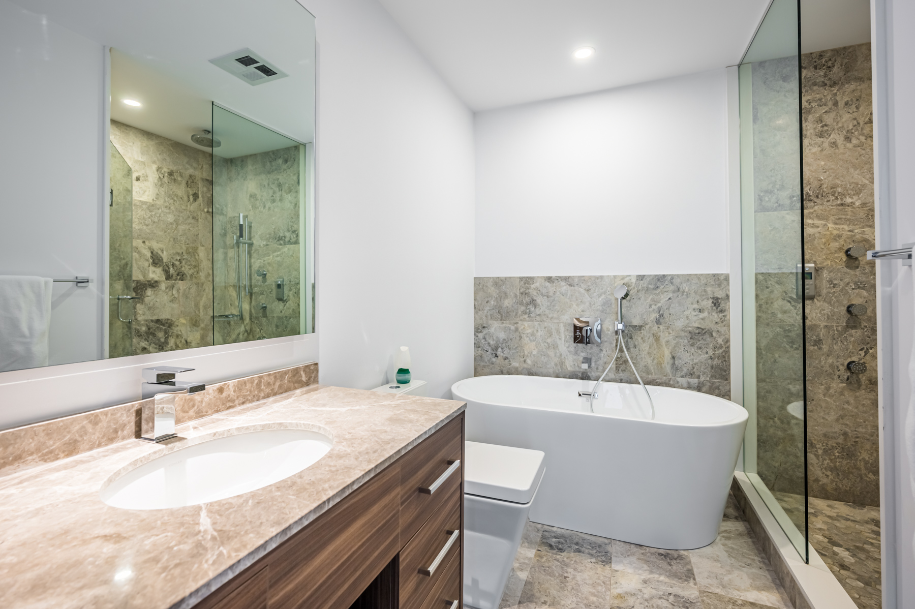 488 University Ave 4610 master bath with soaker tub.