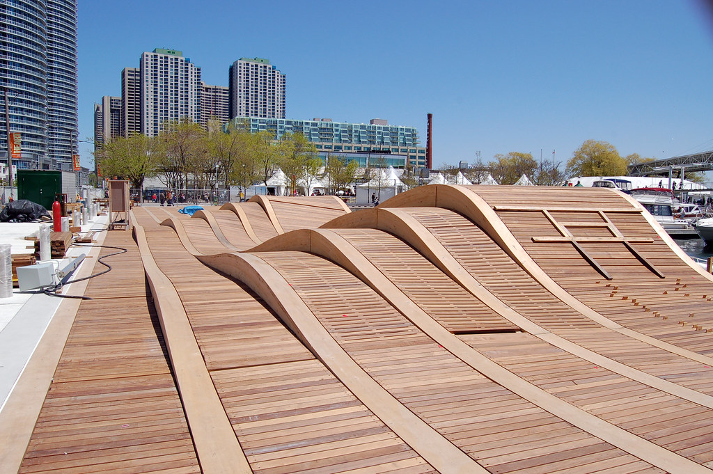 Wavedeck in Toronto Waterfront.