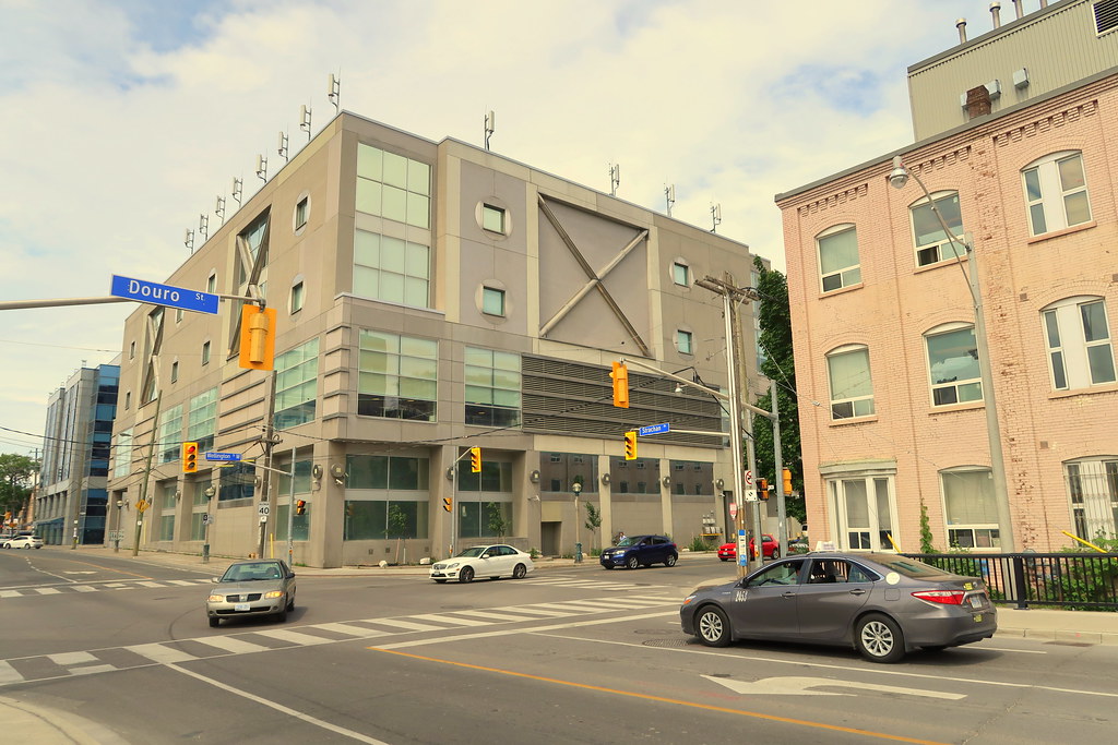 Strachan Street and Duoro Street in Liberty Village Toronto.