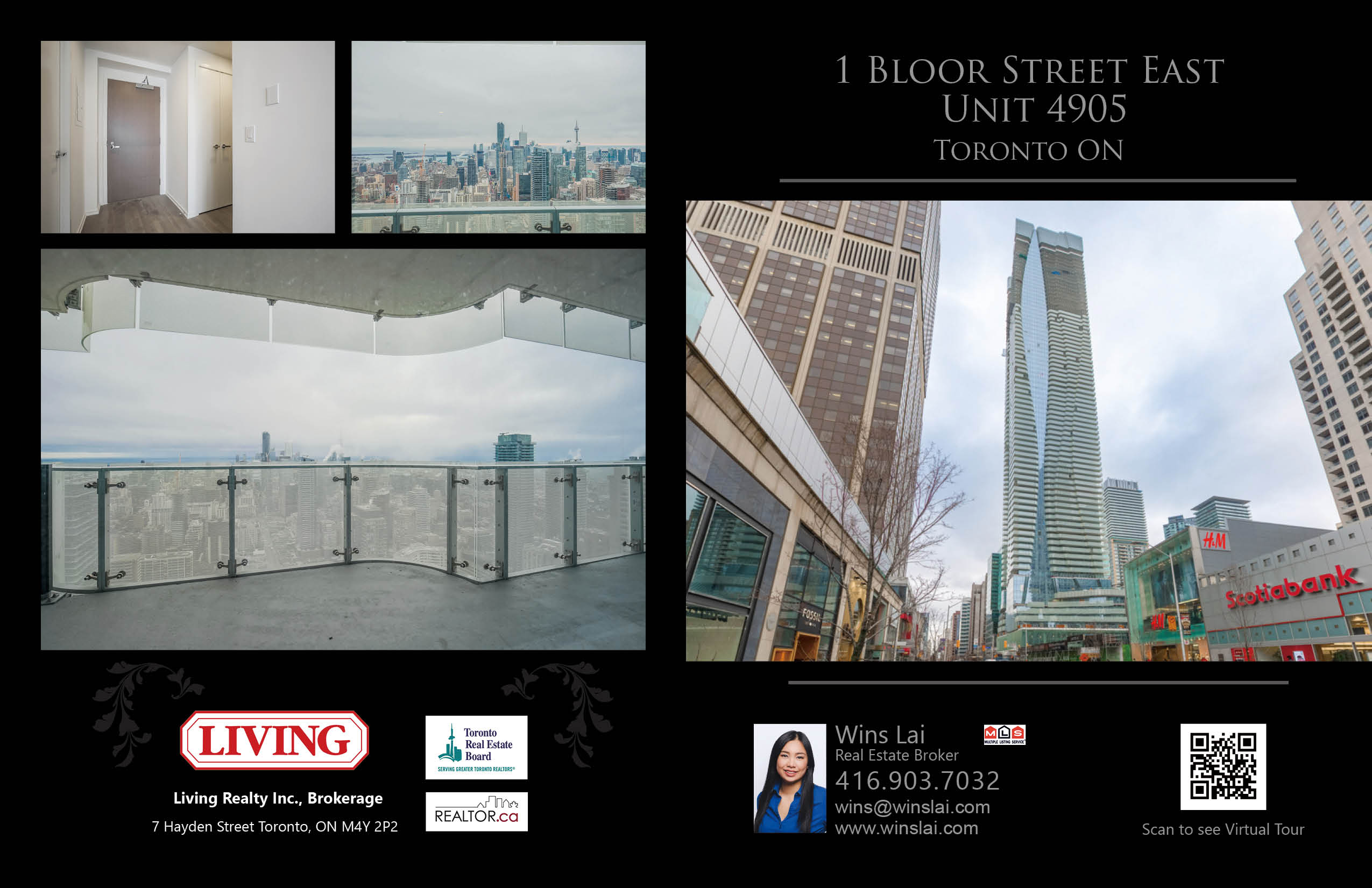 Overview of 1 Bloor Street East - Unit 4905