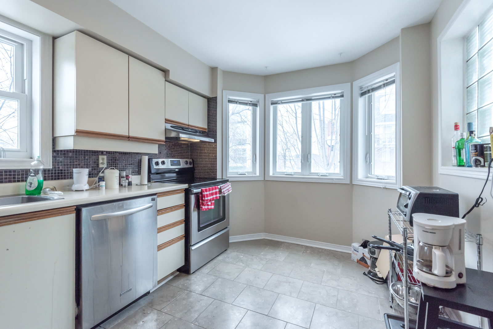 This kitchen comes with a view.