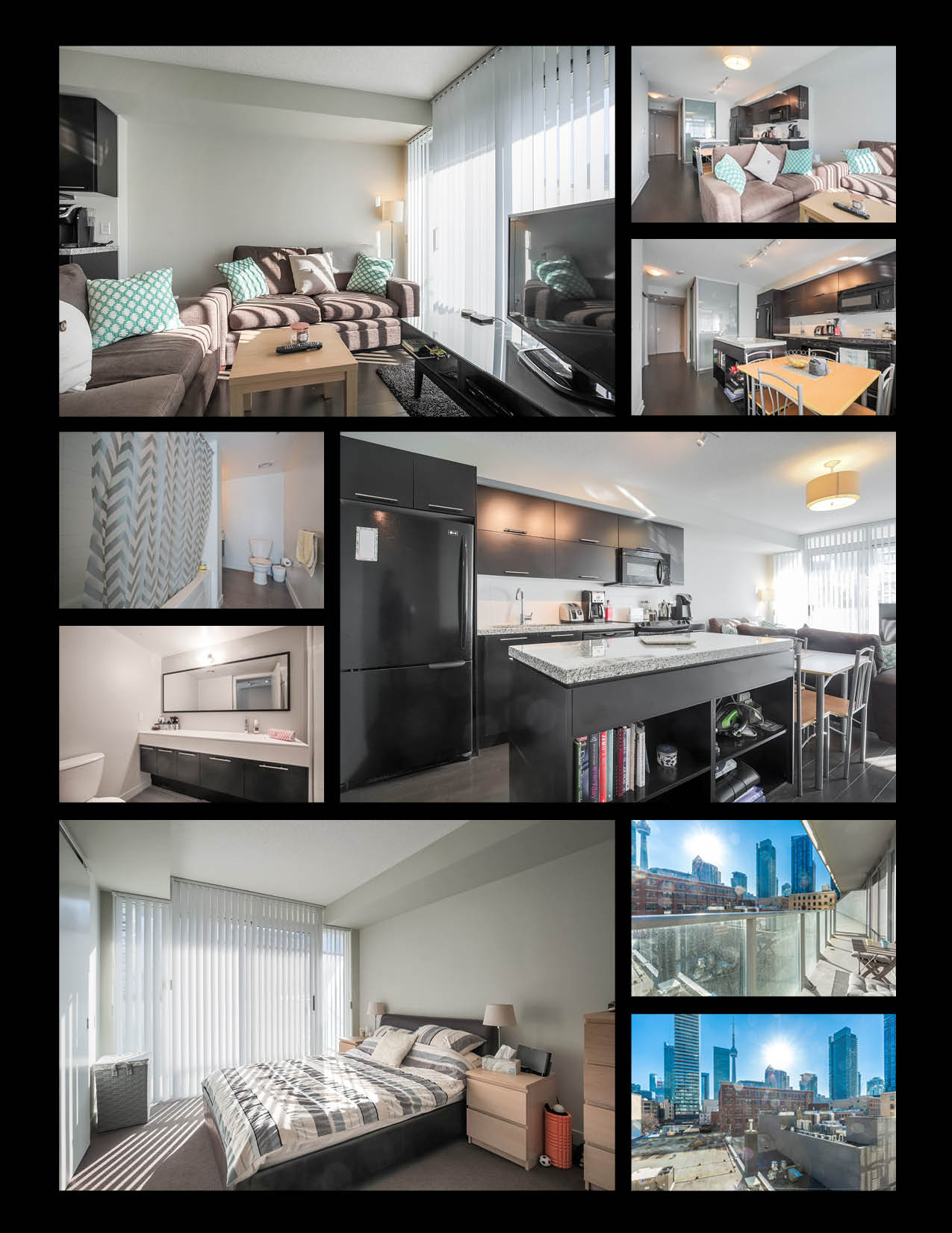 Photo Compilation of 21 Nelson Street - Unit 402 in Toronto's Entertainment District and King Street West