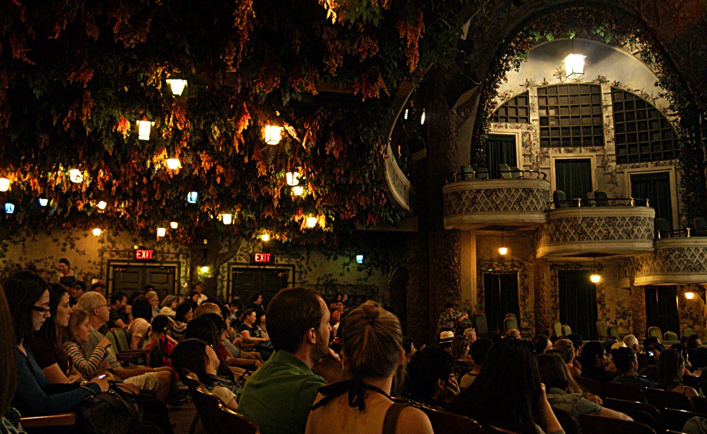 Audience watching play at Winter Garden Theatre in Toronto.