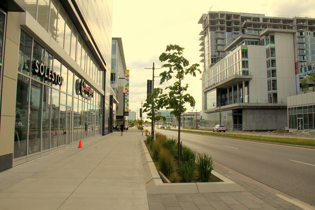 Downtown Markham street.