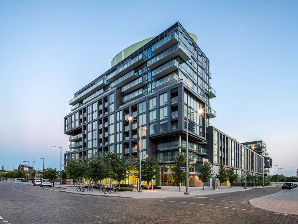 Photo of Canary District and condo.