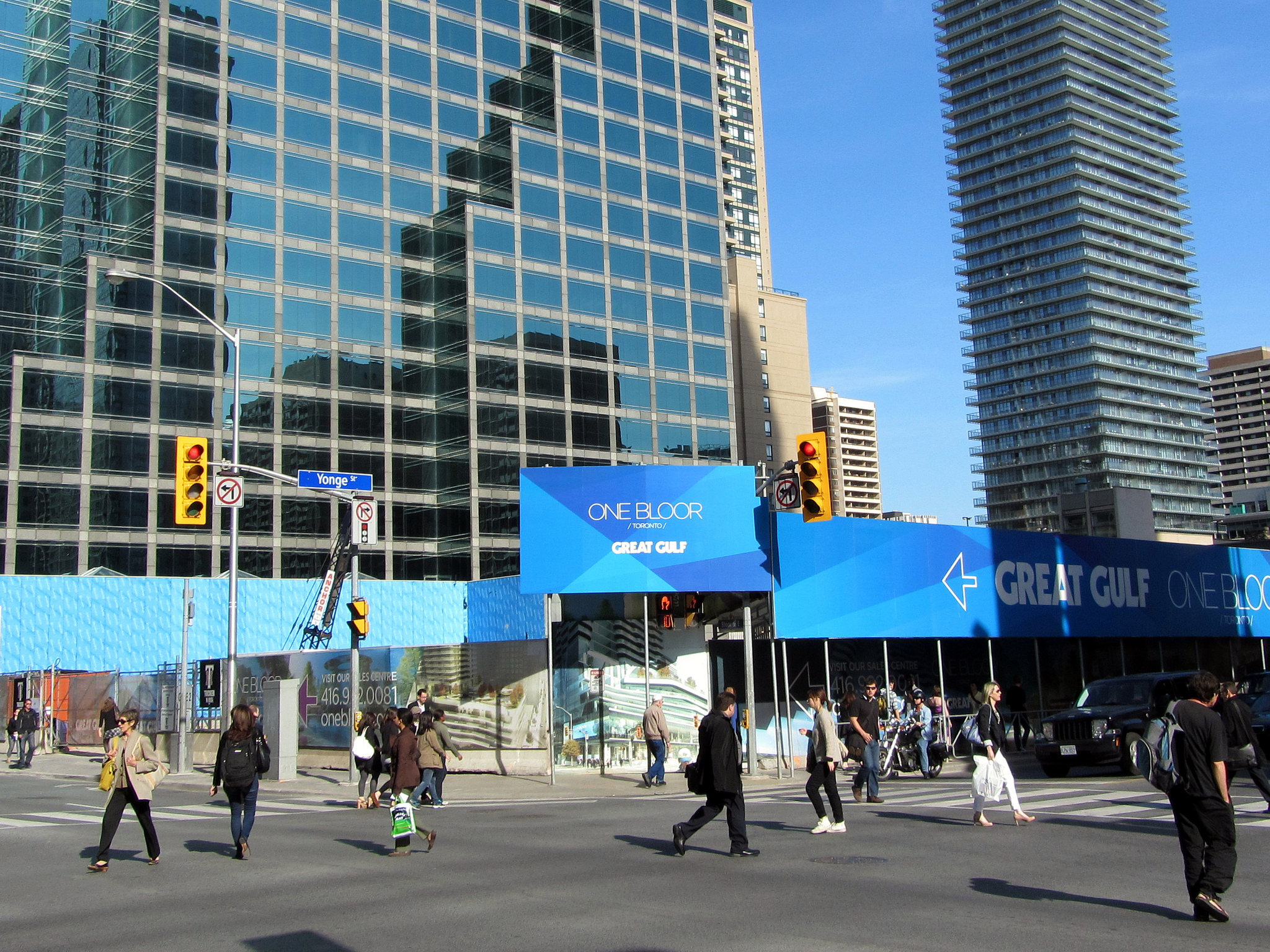 Yonge and Bloor.