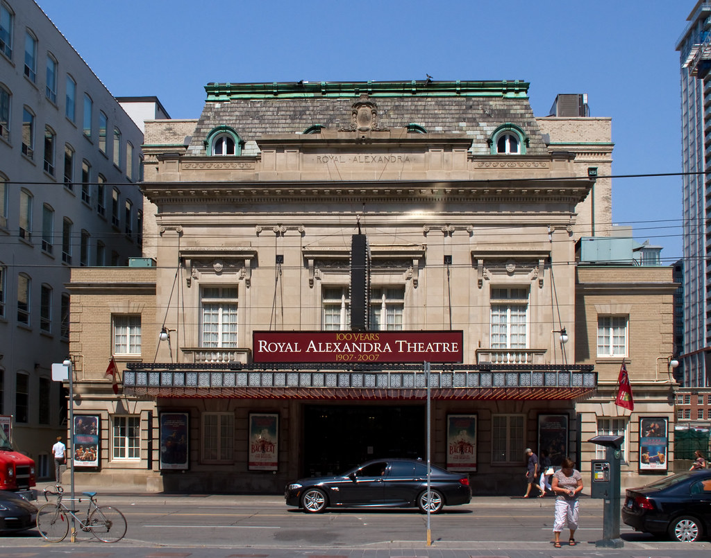 Facade of Royal Alexandra Theatre in Toronto during daytime.