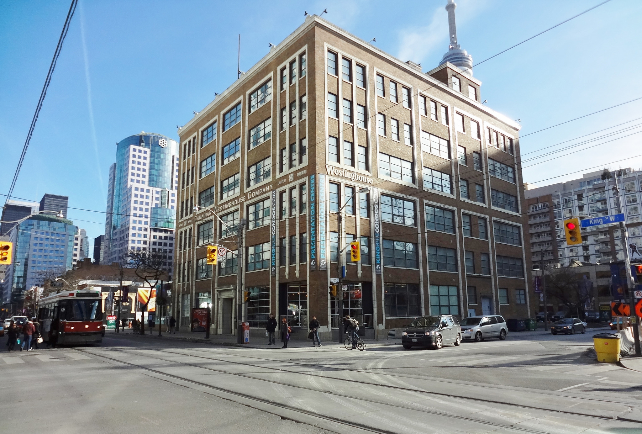 Historic Westinghouse Building in King West.