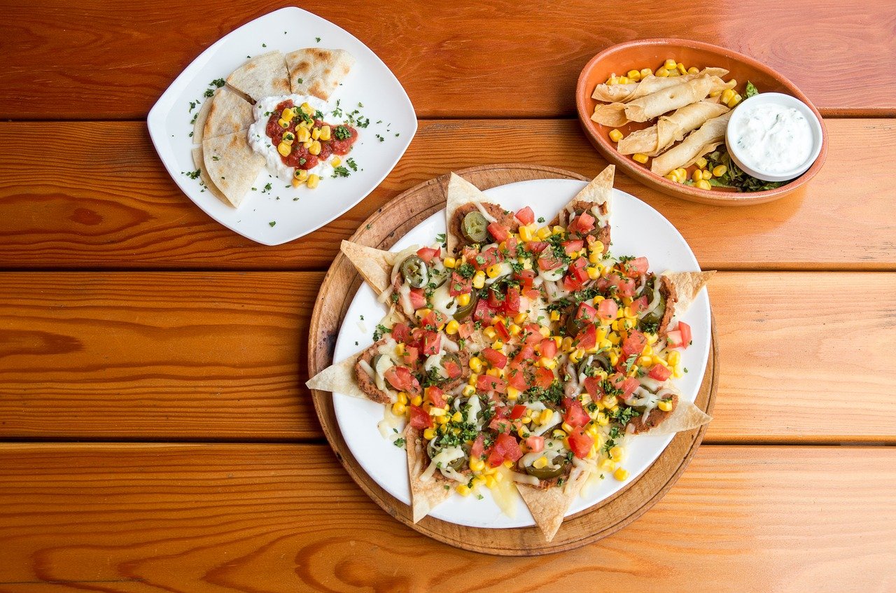 Plate of quesadilla and dip like at Casamiento restaurant in Dovercourt Wallace Emerson Junction.