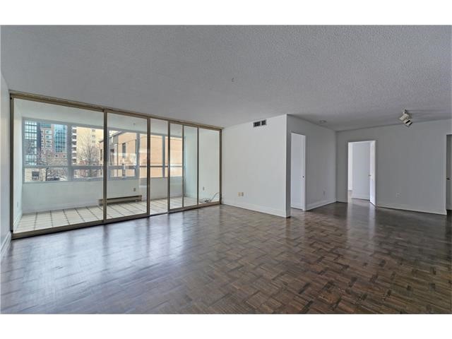 View of balcony from inside of condo