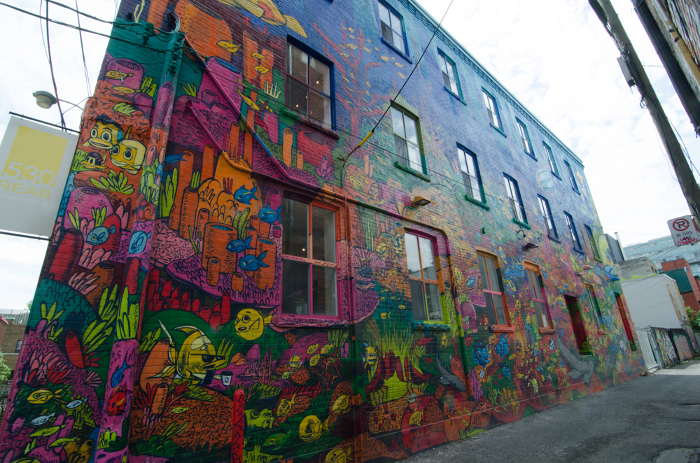 Photo of Graffiti Alley in Toronto