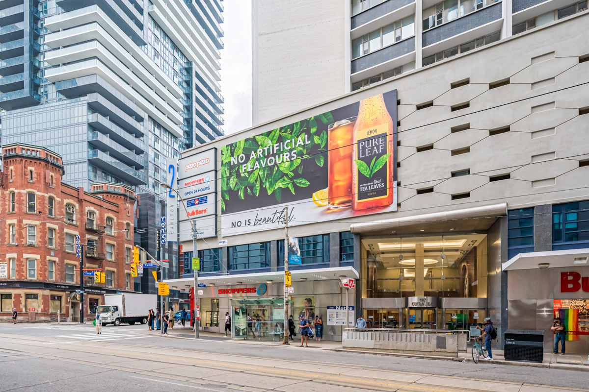 Exterior of Shoppers Drug Mart.