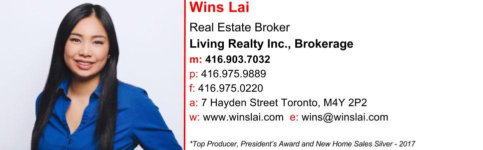 Wins Lai - Realtor - Toronto Real Estate Agent and Broker - Signature
