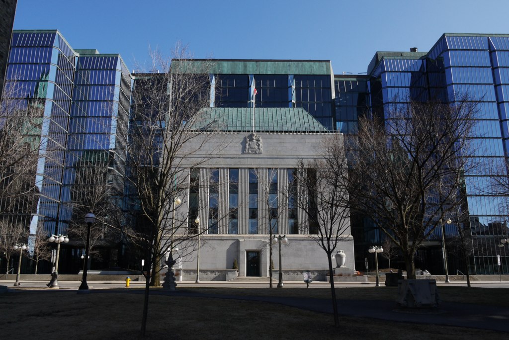 Bank of Canada HQ, where the benchmark interest rate is decided.