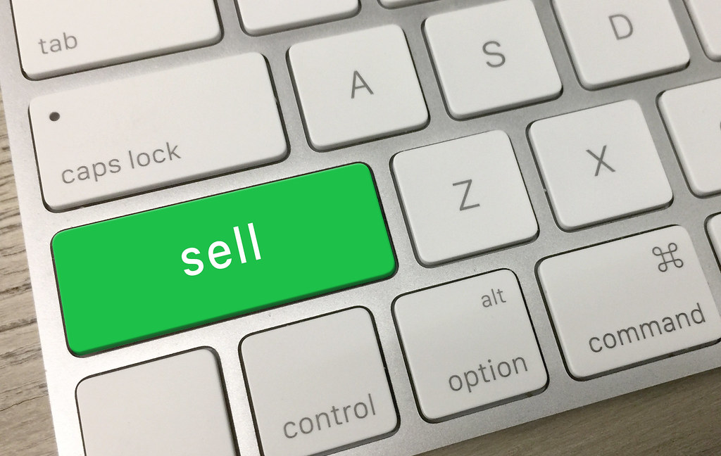 green sell button keyboard