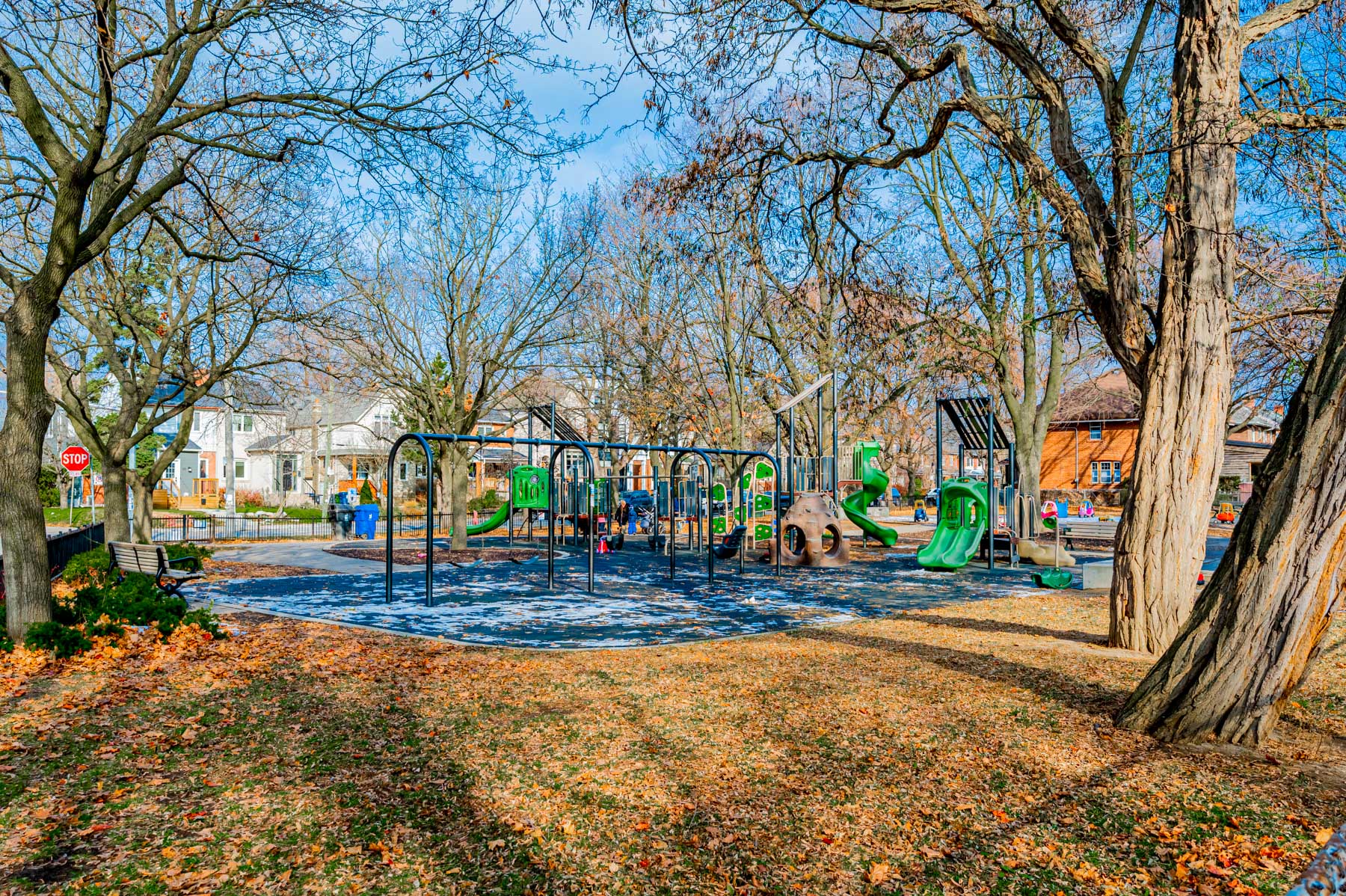 Playground in Yonge and Lawrence, Toronto.