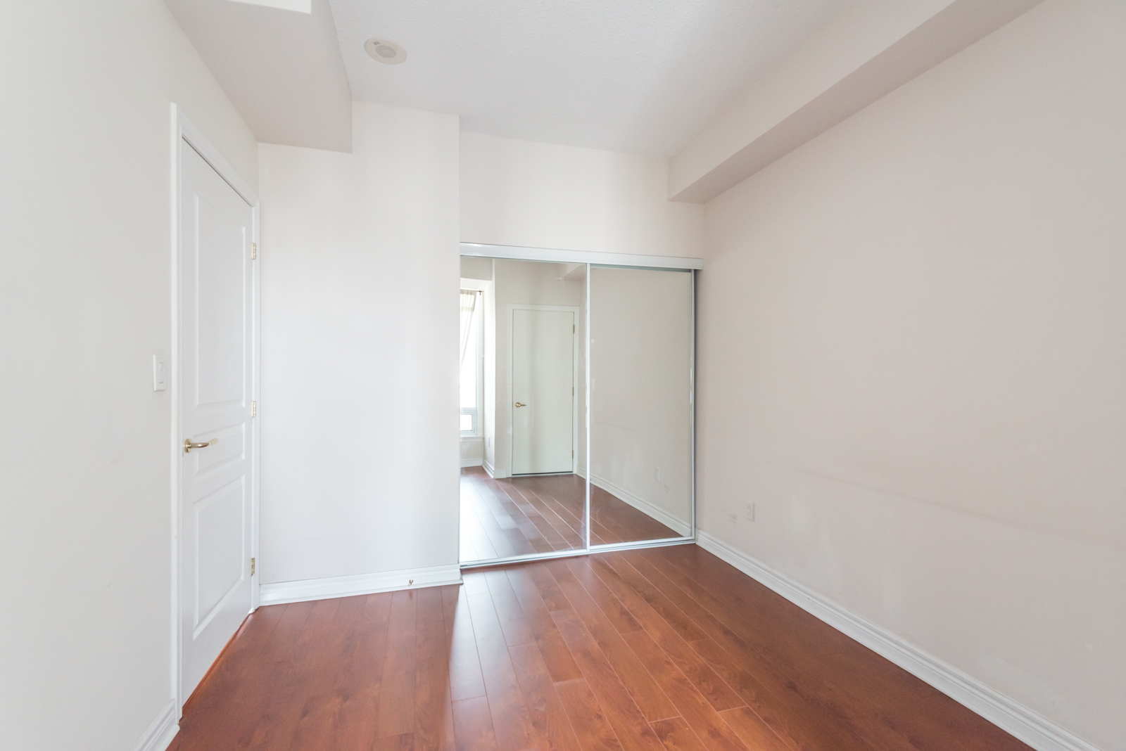 Photo of closet and mirror doors. First of all, also, another, furthermore, finally, in addition because, so, due to, while, since then.