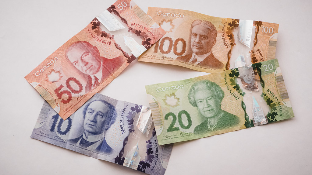 $10, $20, $30 & $40 Canadian bills showing costs of probate.
