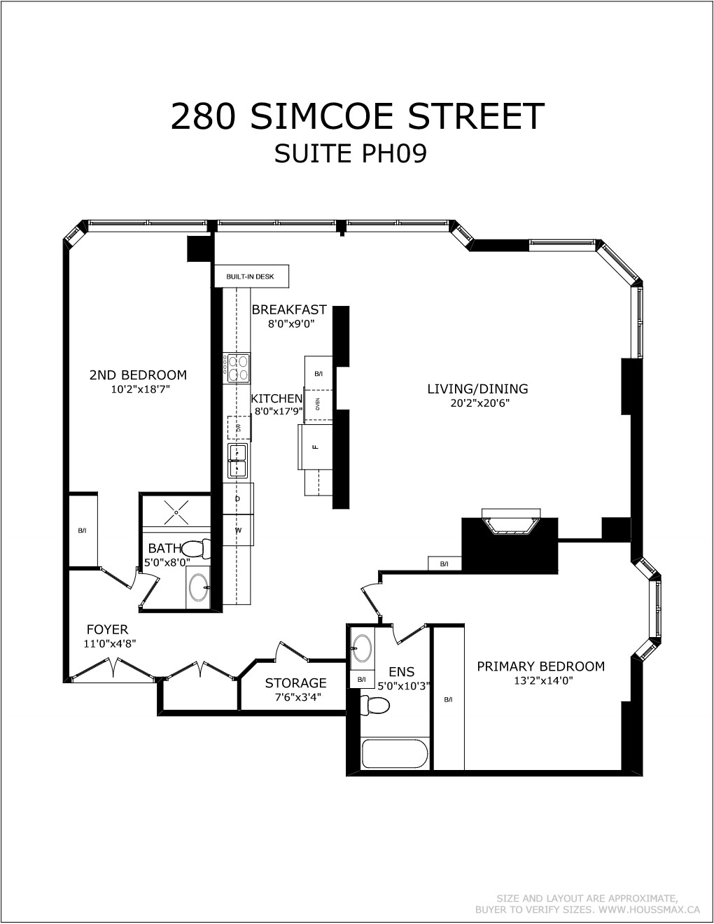 Floor plans for 280 Simcoe St Ph-09.