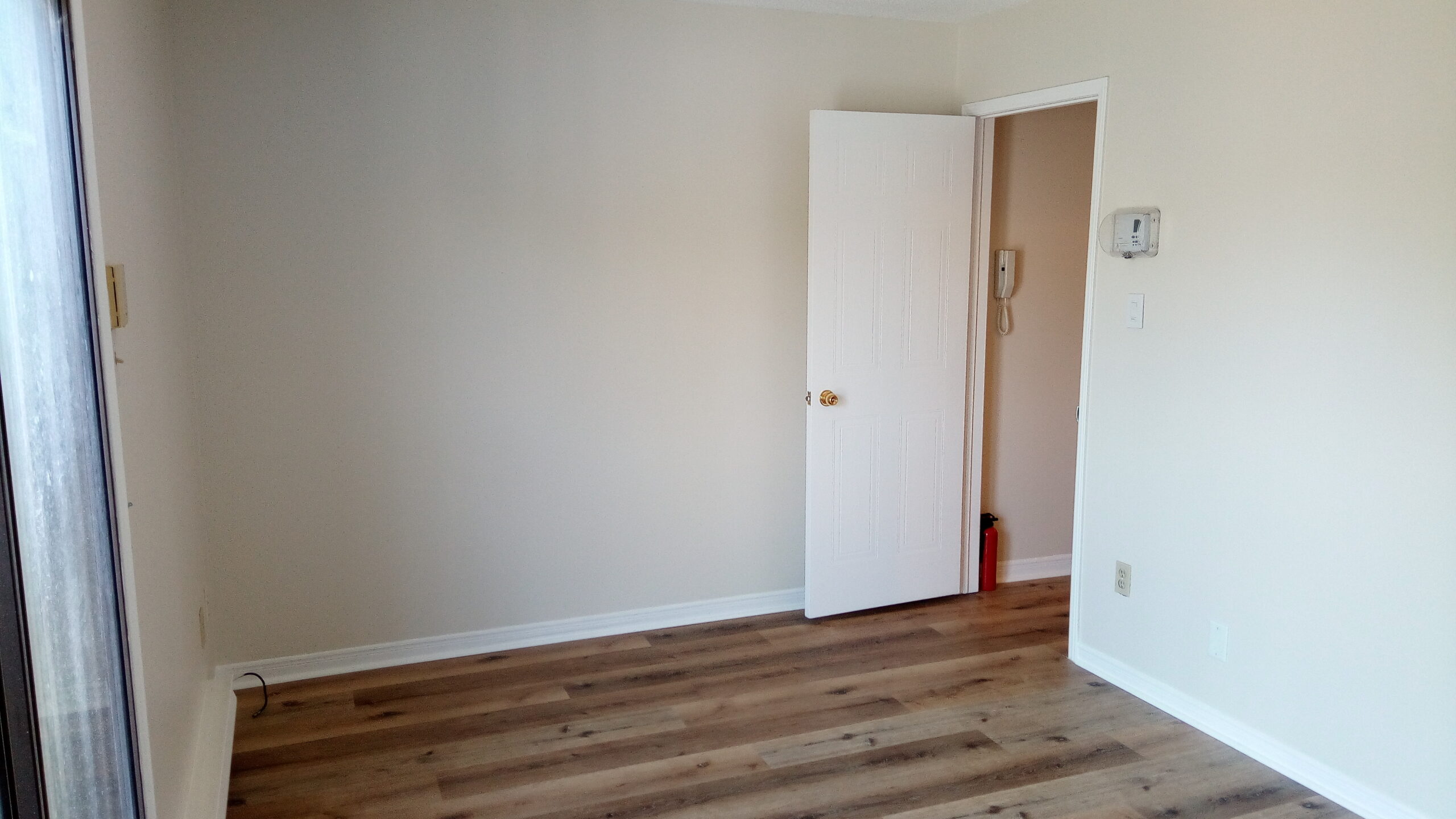 Empty bedroom – 2133 Dufferin St – Second Floor Rental Unit A.